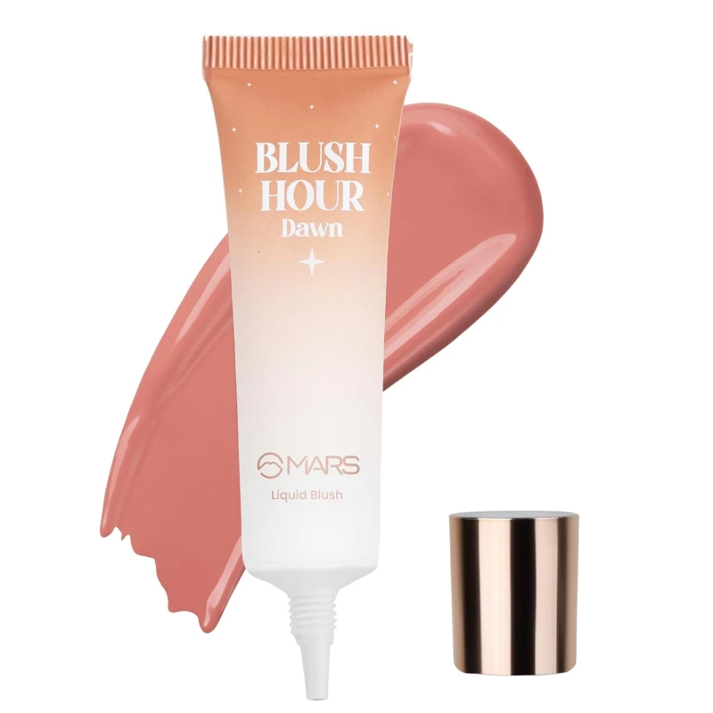MARS Liquid Blush Hour (12 ml) (04-HORIZON) | Dewy-Matte Finish | Highly Pigmented | Lightweight & Long-Lasting Formula | Effortless Application thumbnail 10